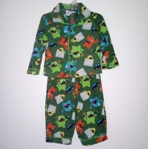 Monster pajama 2 pieces size:2T JOE BOXER